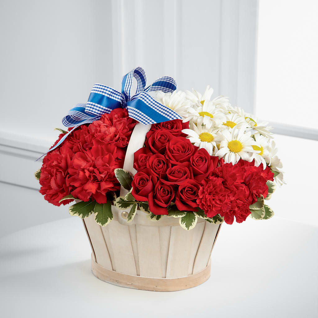 Justice Basket – MELINDA MCCOY'S FLOWERS, Long Beach CA