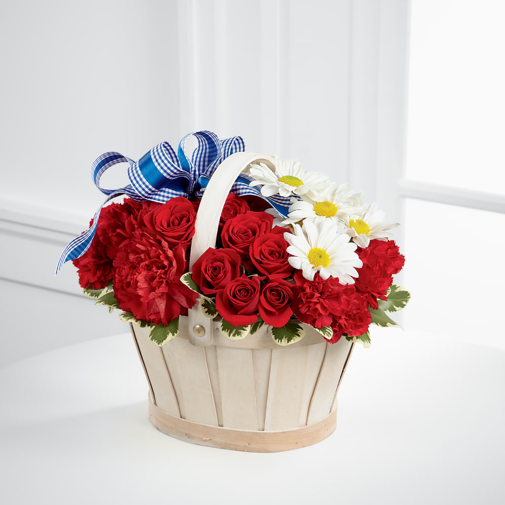 Justice Basket – MELINDA MCCOY'S FLOWERS, Long Beach CA