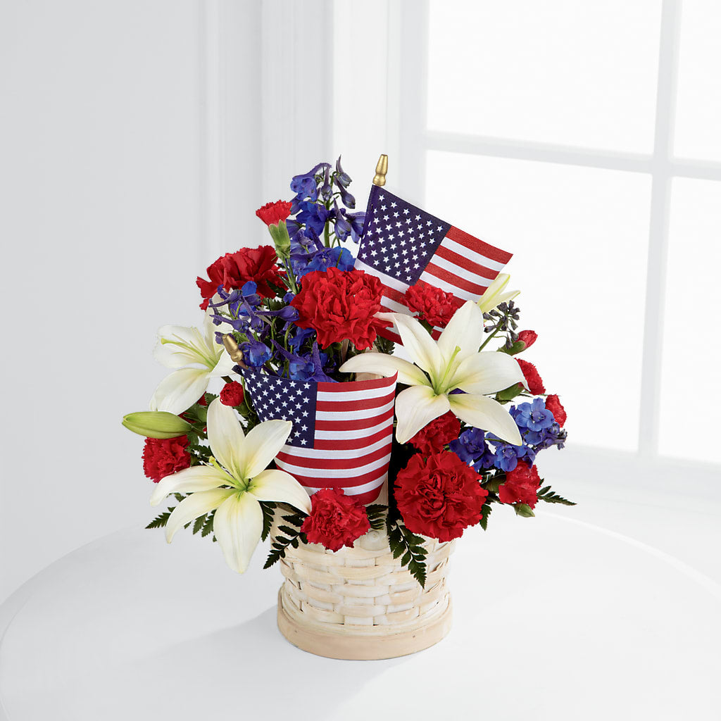 American Glory Bouquet – MELINDA MCCOY'S FLOWERS, Long Beach CA