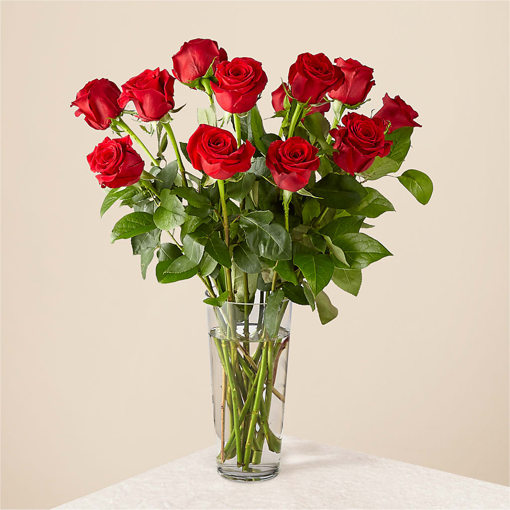 Long Stem Red Rose Bouquet – MELINDA MCCOY'S FLOWERS, Long Beach CA