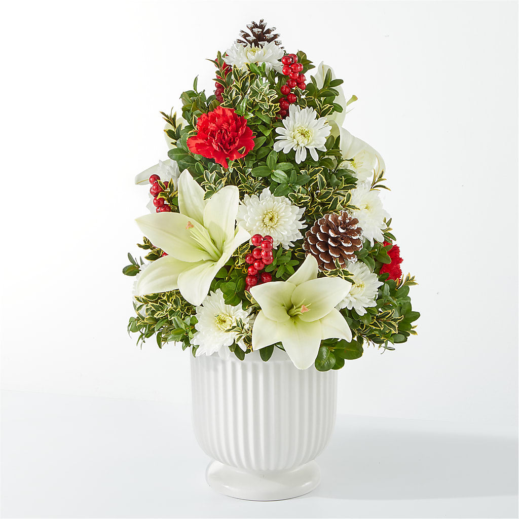 Festive Moments Tree – MELINDA MCCOY'S FLOWERS, Long Beach CA