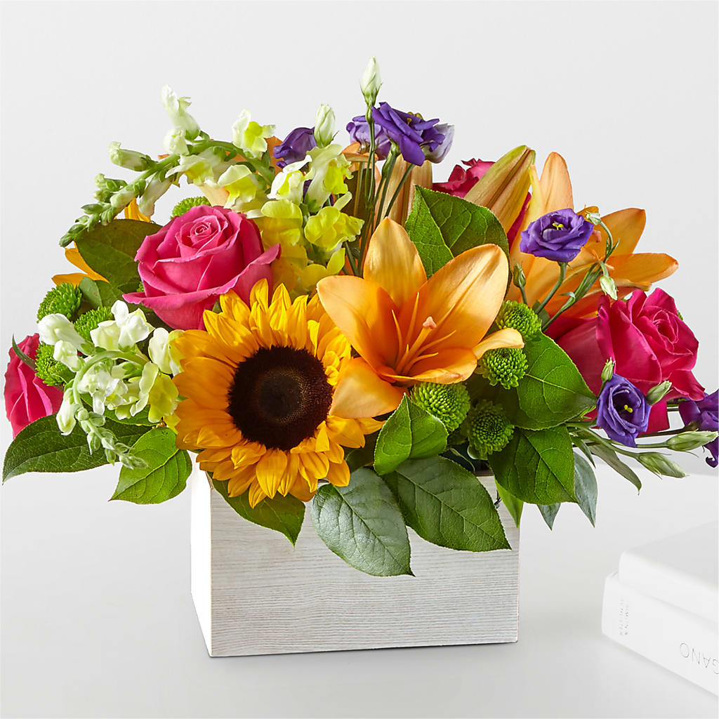 Best Day Box Bouquet – MELINDA MCCOY'S FLOWERS, Long Beach CA