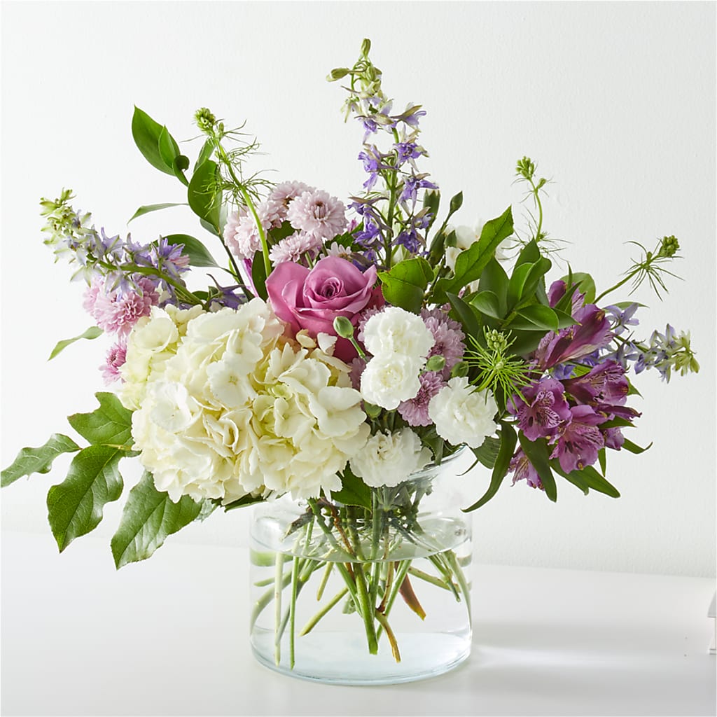 Violet Caress Bouquet – MELINDA MCCOY'S FLOWERS, Long Beach CA