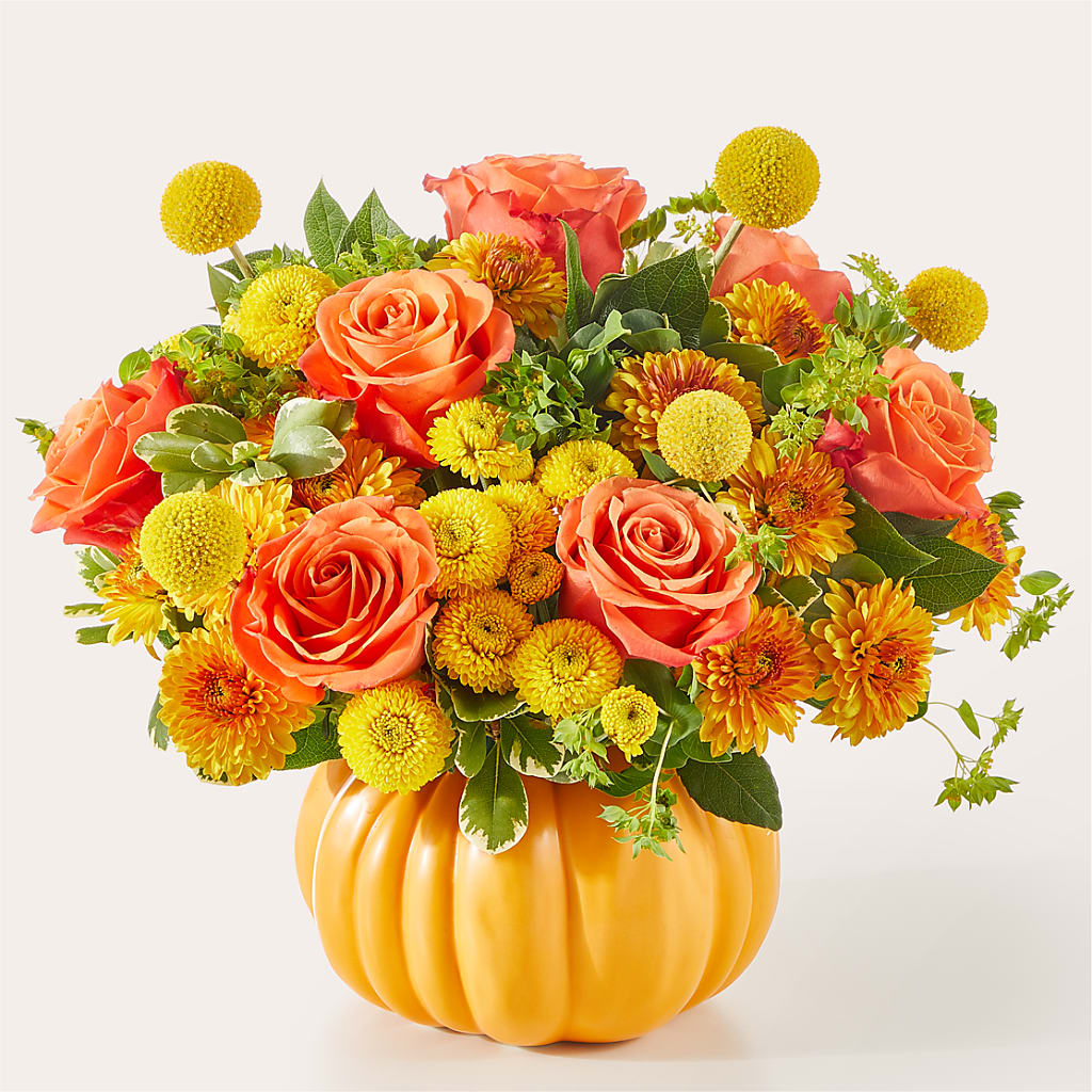 Gourdgeous Pumpkin – MELINDA MCCOY'S FLOWERS, Long Beach CA