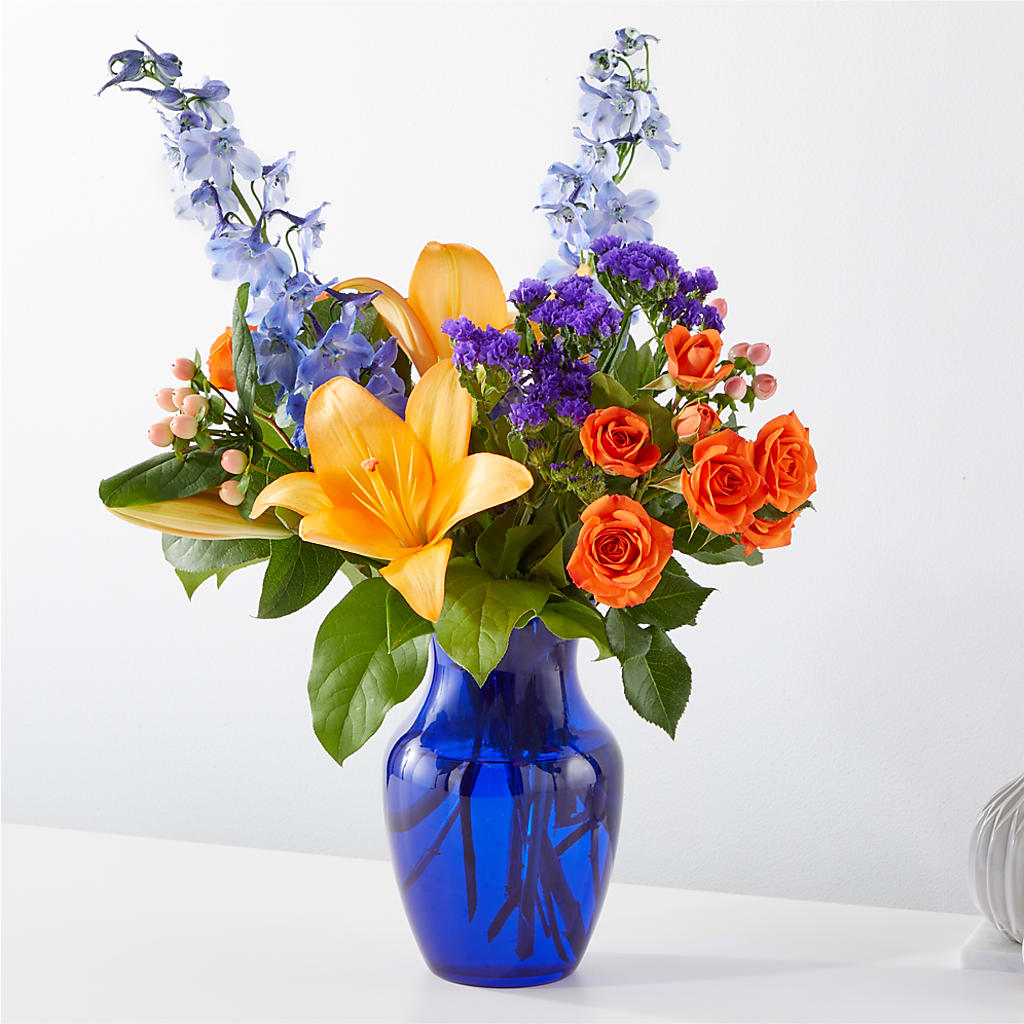 Radiant Citrus Bouquet – MELINDA MCCOY'S FLOWERS, Long Beach CA