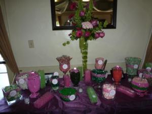 Candy Table – MELINDA MCCOY'S FLOWERS, Long Beach CA