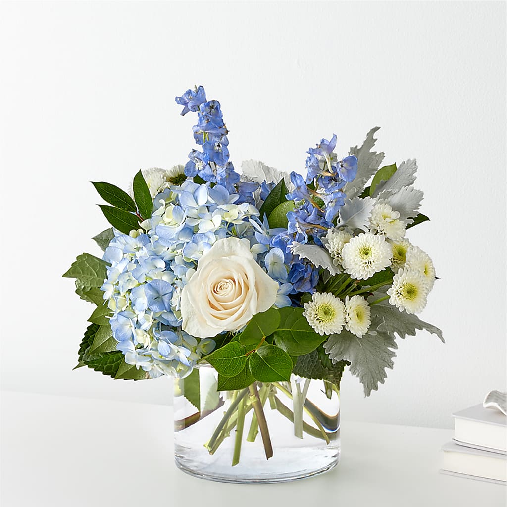 Clear Skies Bouquet – MELINDA MCCOY'S FLOWERS, Long Beach CA