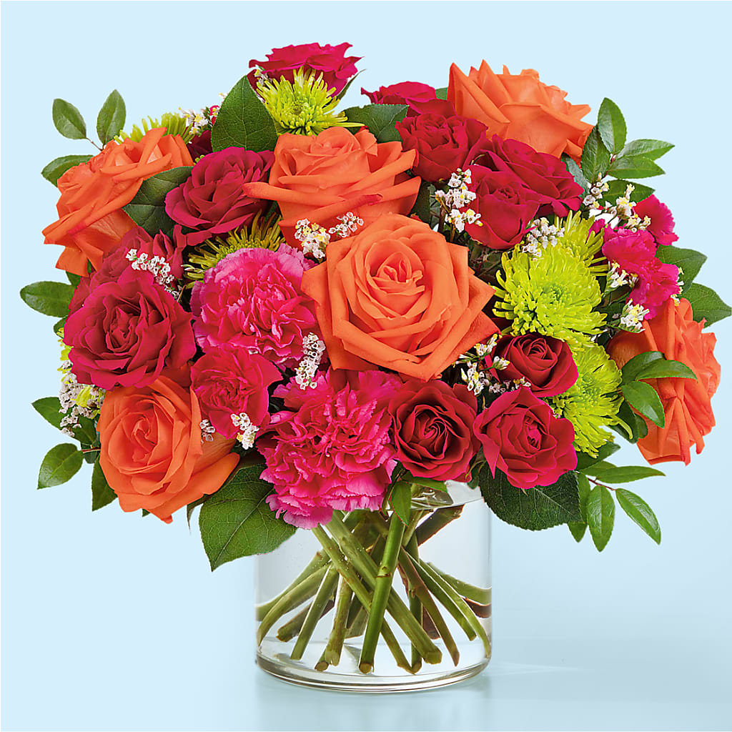 Colorful Carnival Bouquet – MELINDA MCCOY'S FLOWERS, Long Beach CA