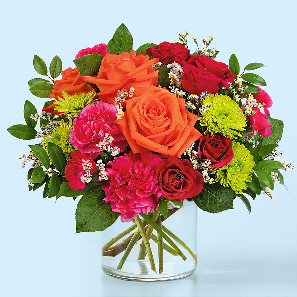 Colorful Carnival Bouquet – MELINDA MCCOY'S FLOWERS, Long Beach CA