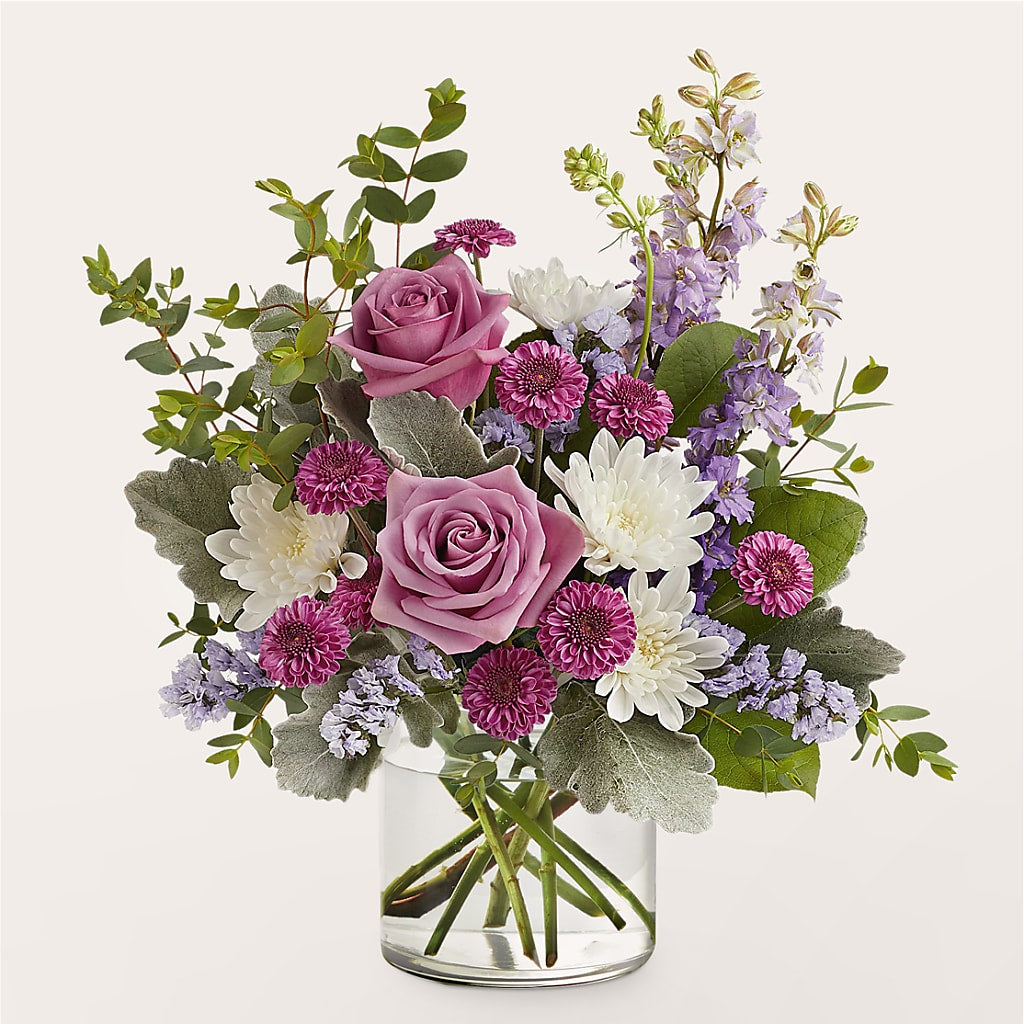 Violet Frost Bouquet – MELINDA MCCOY'S FLOWERS, Long Beach CA