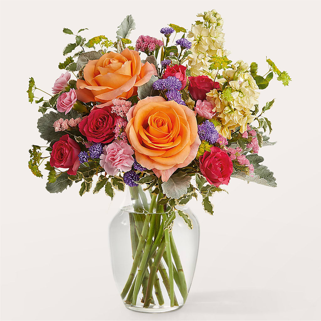 Tangerine Tango Bouquet – MELINDA MCCOY'S FLOWERS, Long Beach CA