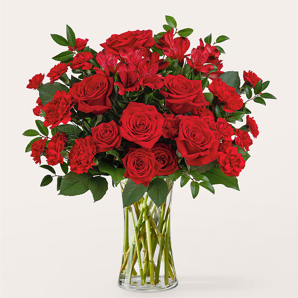 Brilliant Ruby Bouquet – MELINDA MCCOY'S FLOWERS, Long Beach CA