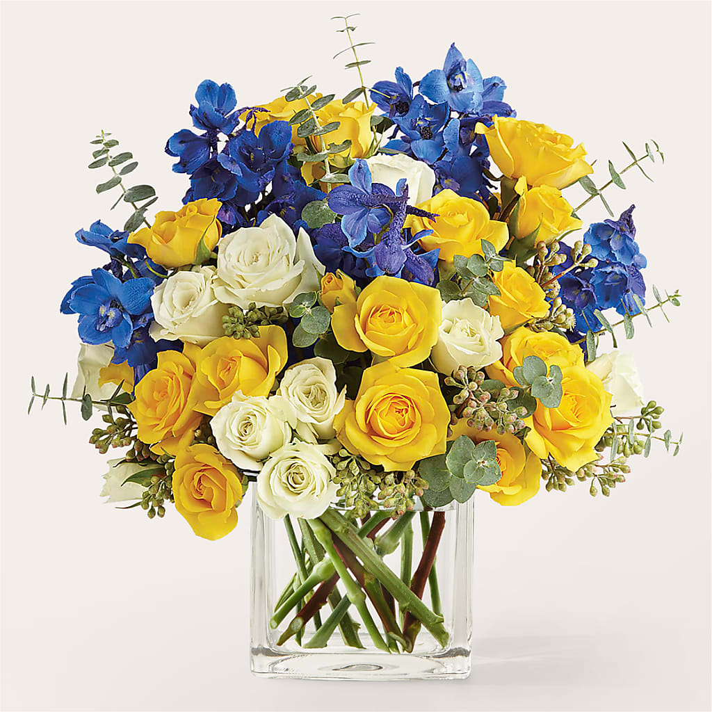Sparkling Citrine Bouquet – MELINDA MCCOY'S FLOWERS, Long Beach CA