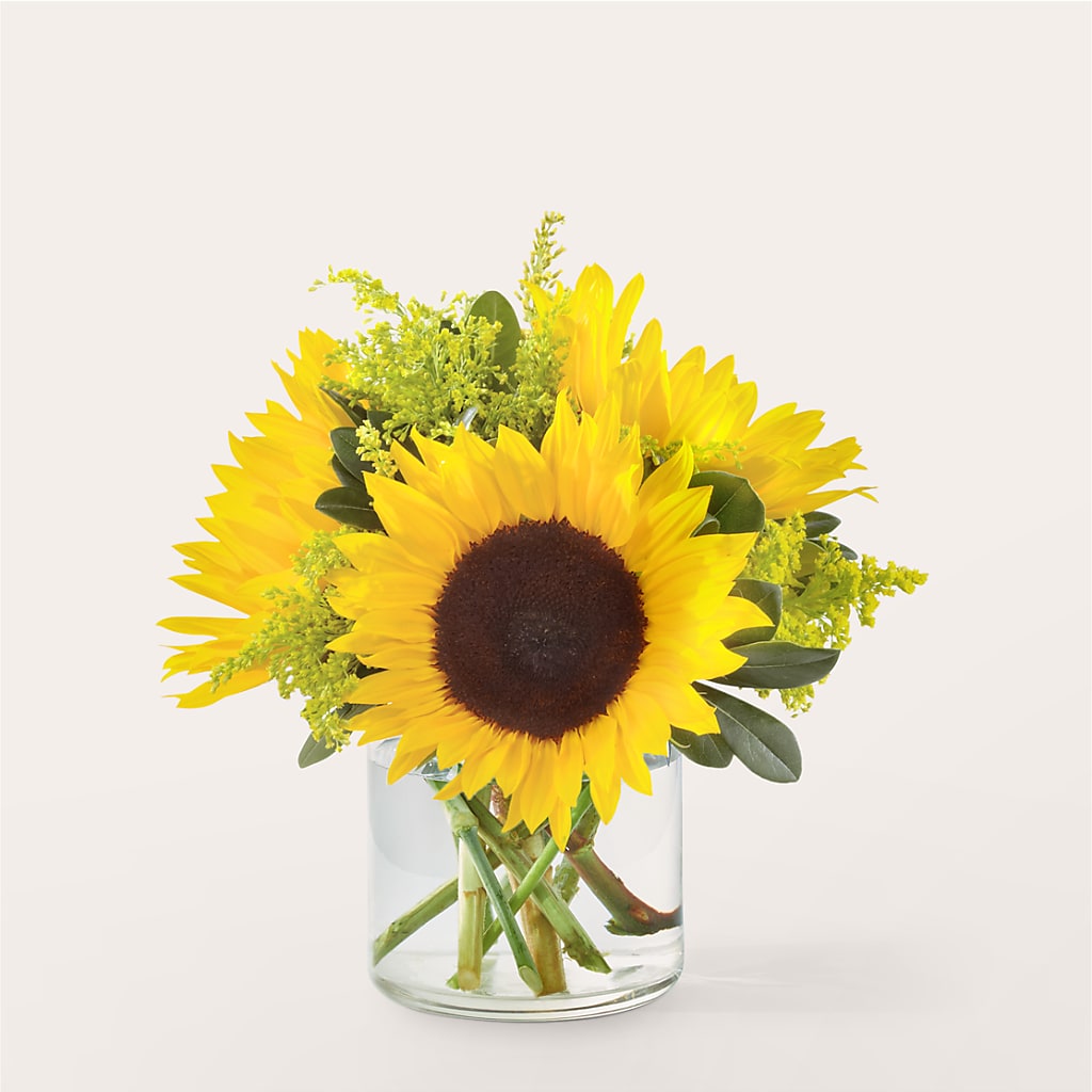 Beaming Sunflower Bouquet – MELINDA MCCOY'S FLOWERS, Long Beach CA