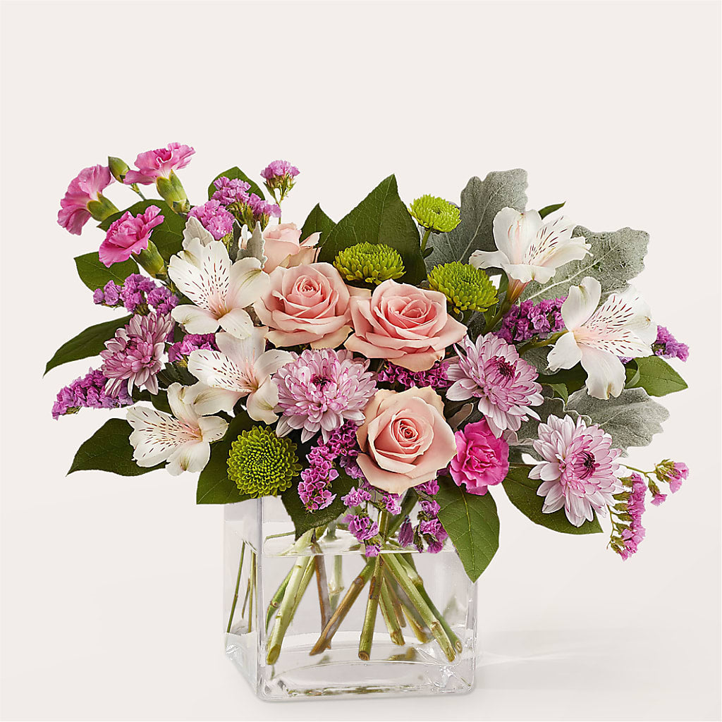 Pink Suede Bouquet – MELINDA MCCOY'S FLOWERS, Long Beach CA