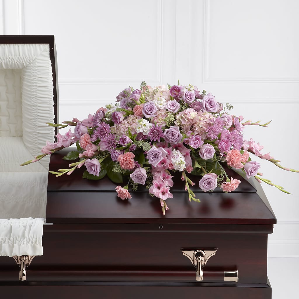 Immorata Casket Spray – MELINDA MCCOY'S FLOWERS, Long Beach CA