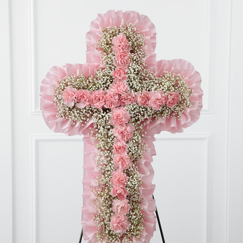 Angel's Cross Easel – MELINDA MCCOY'S FLOWERS, Long Beach CA