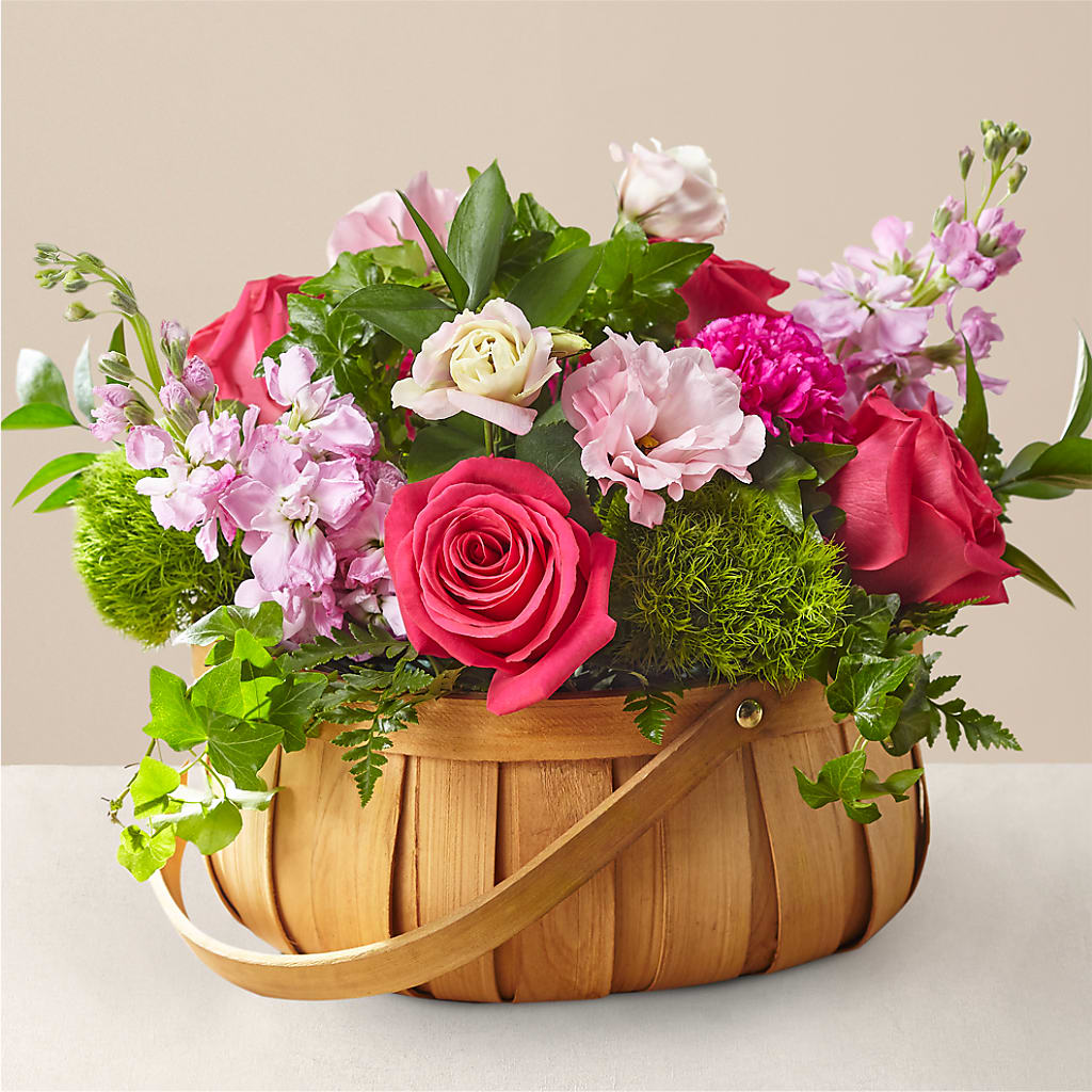 Radiance in Bloom Basket – MELINDA MCCOY'S FLOWERS, Long Beach CA