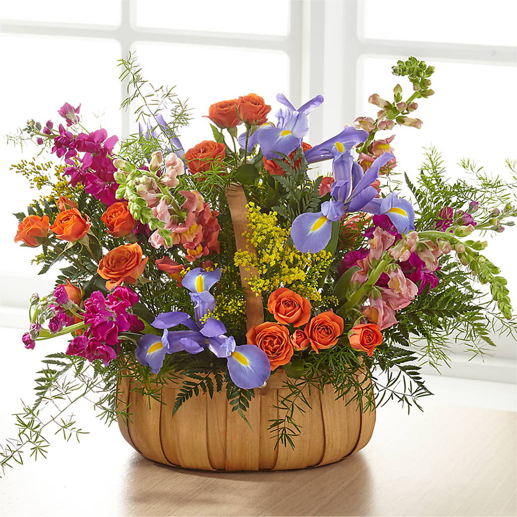 Garden of Life Basket – MELINDA MCCOY'S FLOWERS, Long Beach CA