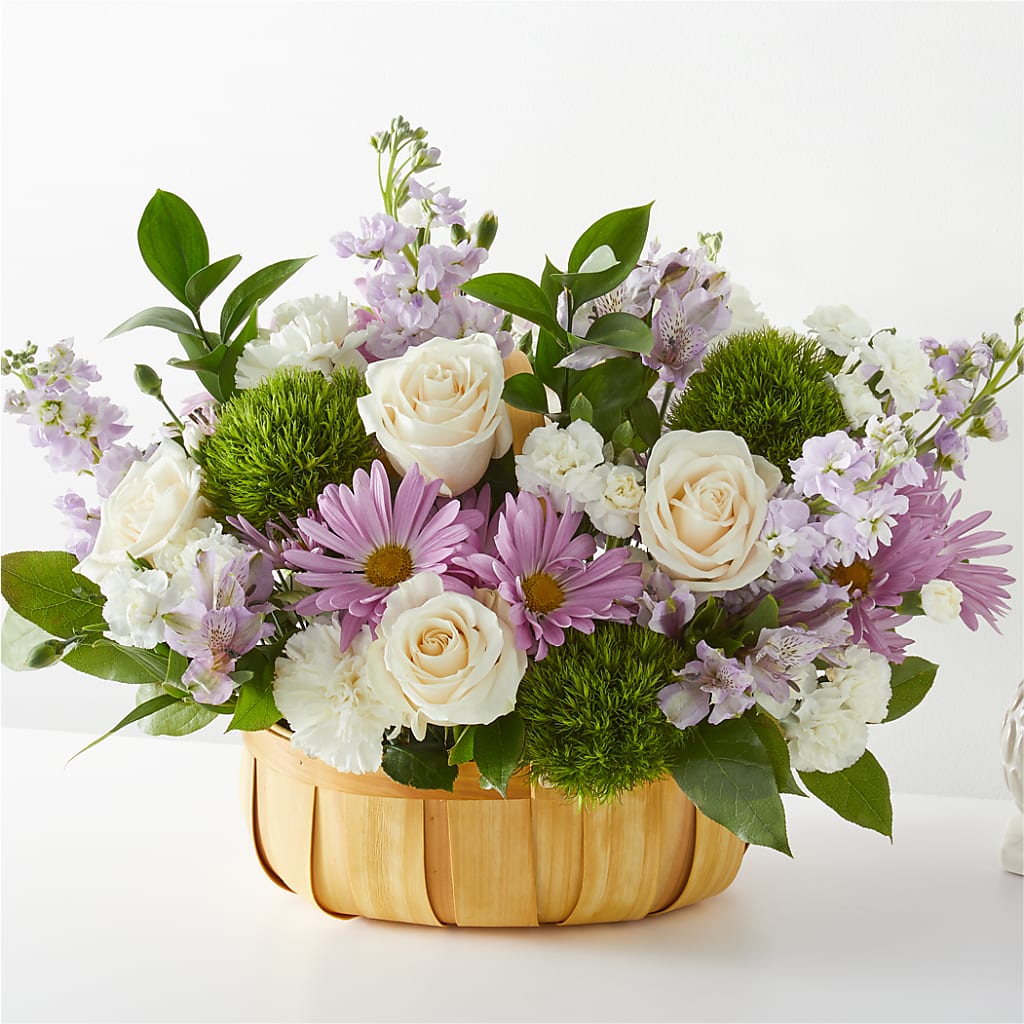 Peace & Love Basket – MELINDA MCCOY'S FLOWERS, Long Beach CA
