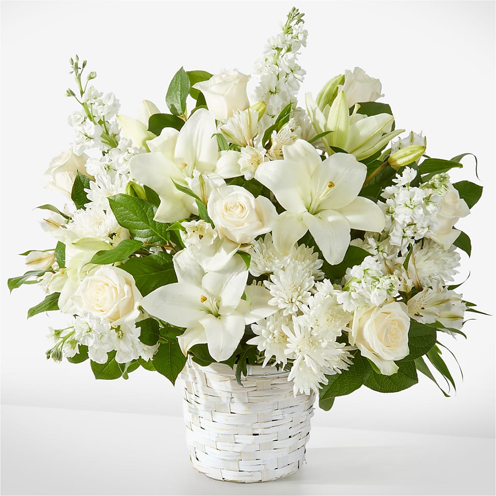 Peaceful Reflections Arrangement – MELINDA MCCOY'S FLOWERS, Long Beach CA