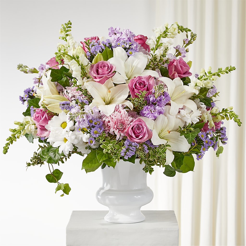 Remarkable Life Urn Arrangement – MELINDA MCCOY'S FLOWERS, Long Beach CA