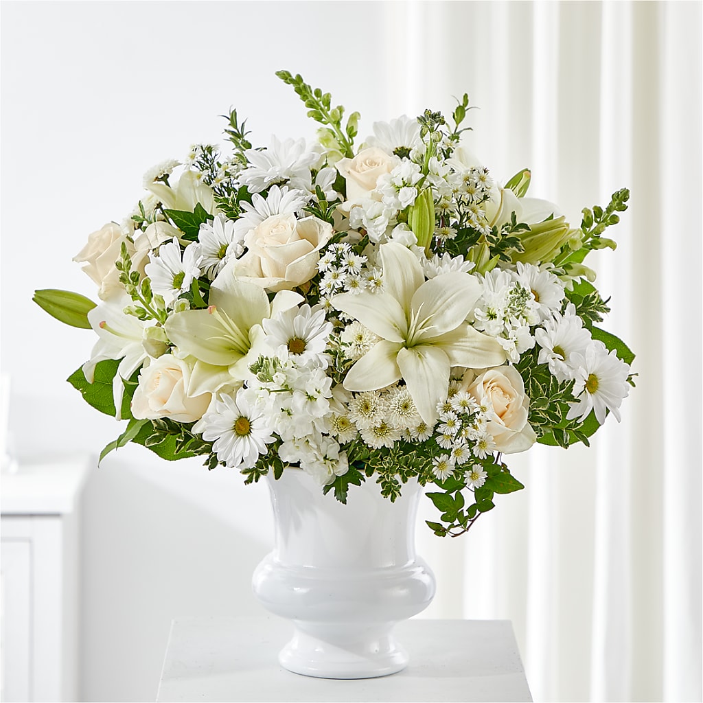 Uplifting Urn Arrangement – MELINDA MCCOY'S FLOWERS, Long Beach CA