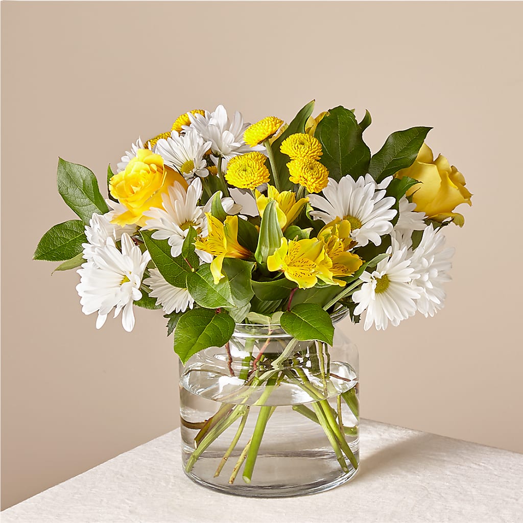 Sunny Sentiments Bouquet – MELINDA MCCOY'S FLOWERS, Long Beach CA