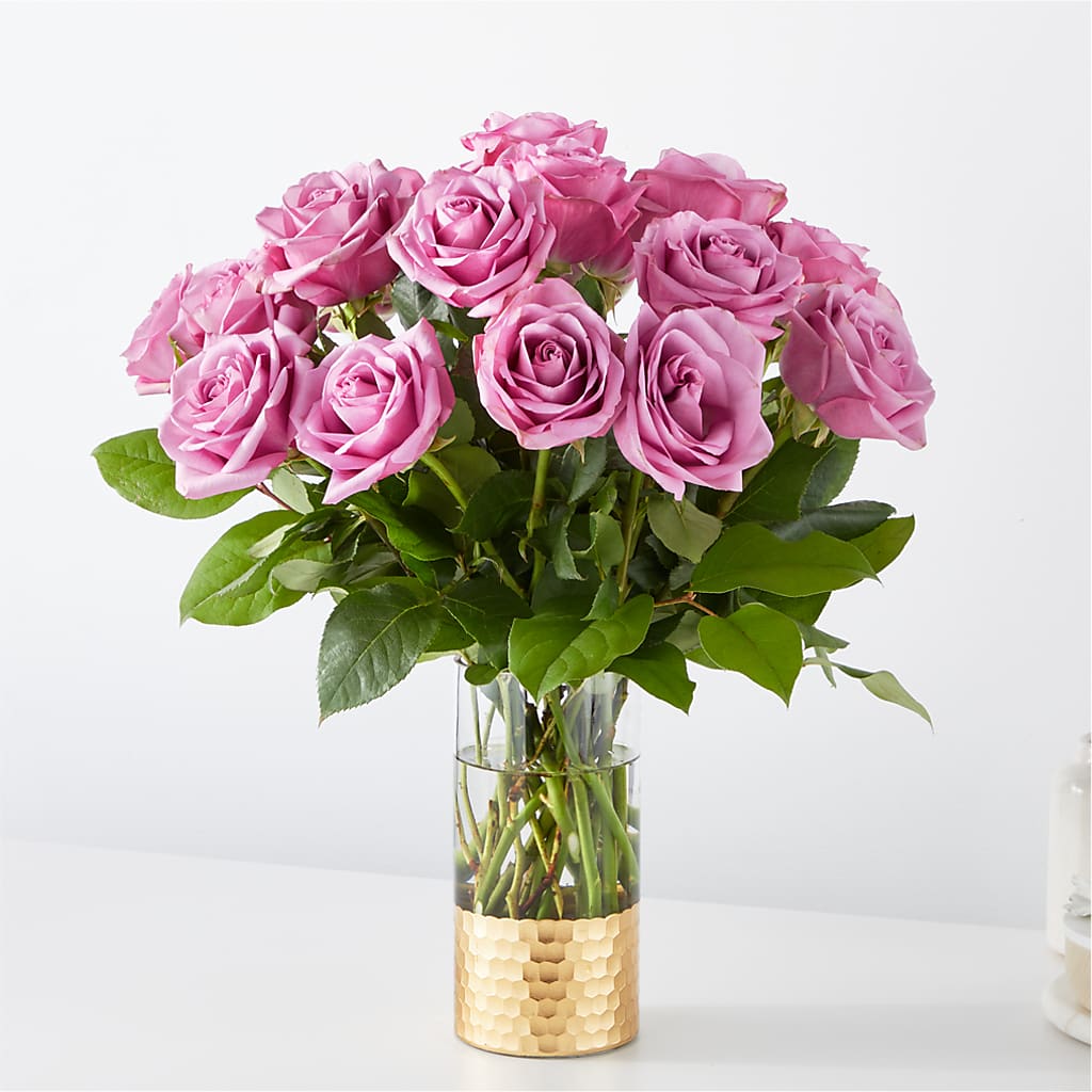 Secret Admirer Lavender Rose Bouquet – MELINDA MCCOY'S FLOWERS, Long Beach CA