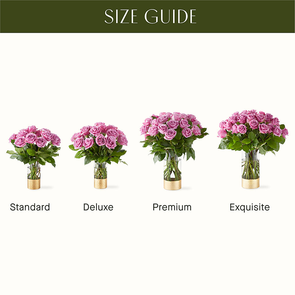 Secret Admirer Lavender Rose Bouquet – MELINDA MCCOY'S FLOWERS, Long Beach CA