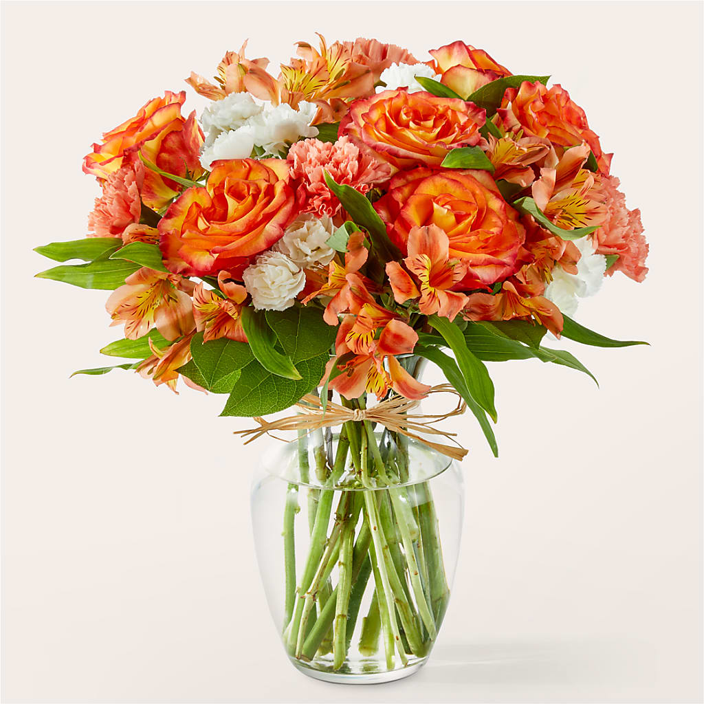 Apricot Glow Bouquet – MELINDA MCCOY'S FLOWERS, Long Beach CA