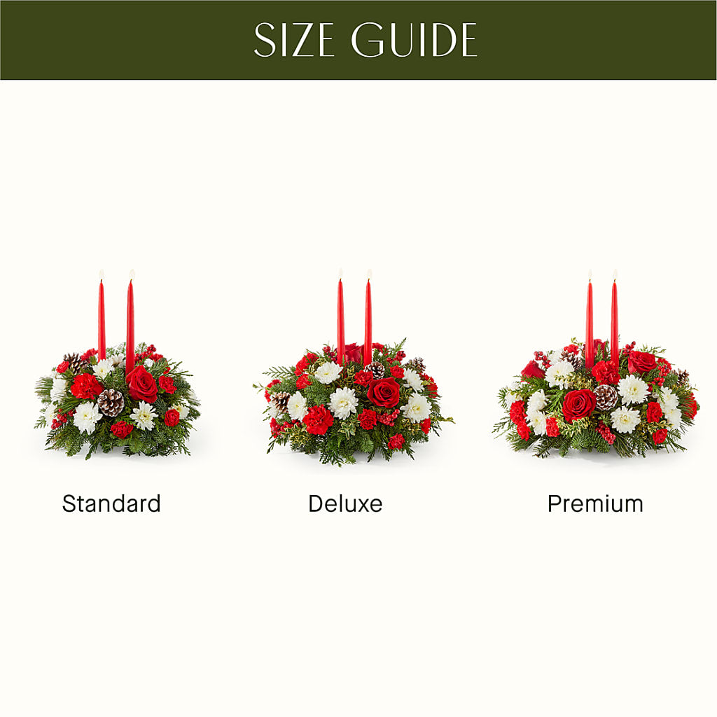 Holiday Soiree Centerpiece – MELINDA MCCOY'S FLOWERS, Long Beach CA