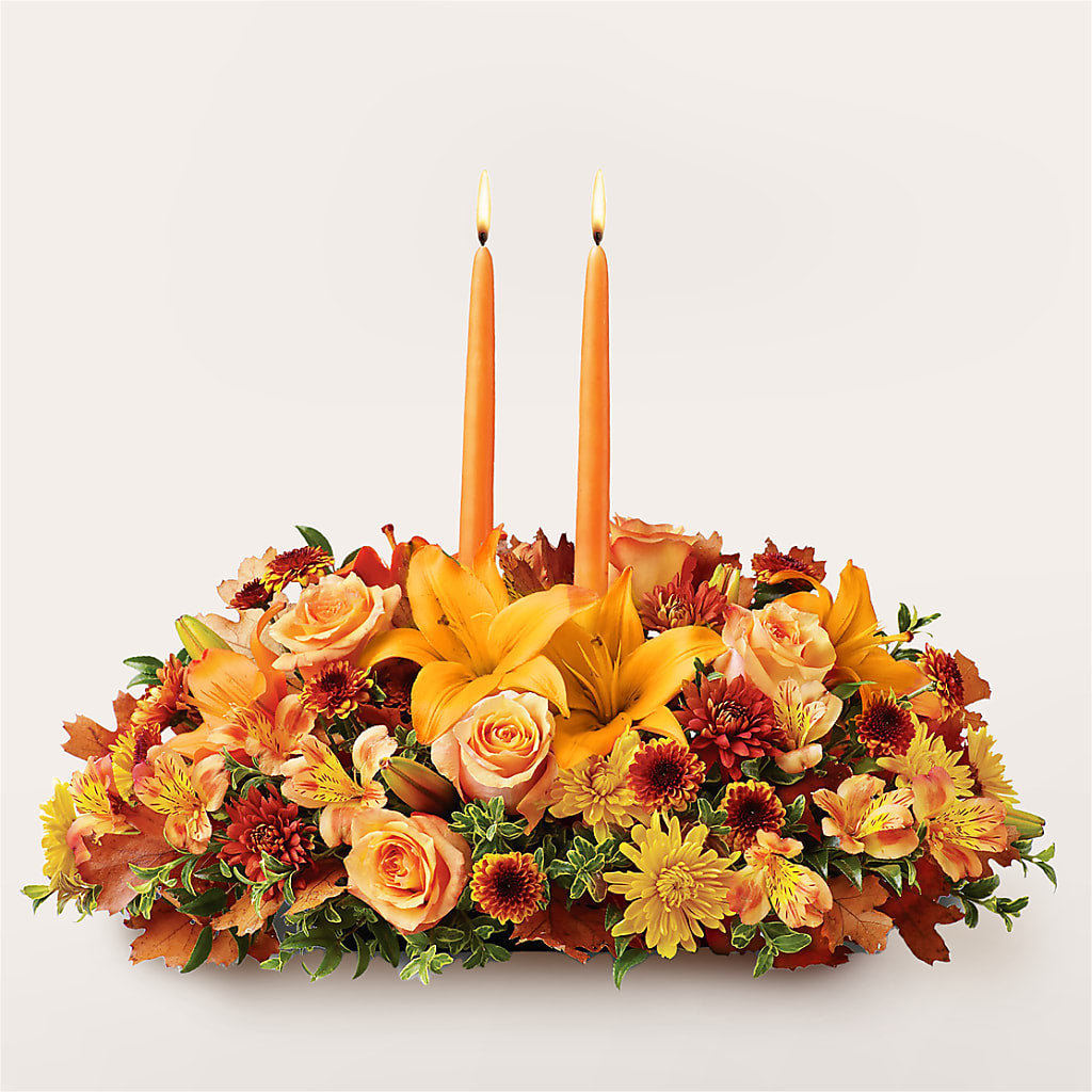 Traditions Centerpiece – MELINDA MCCOY'S FLOWERS, Long Beach CA