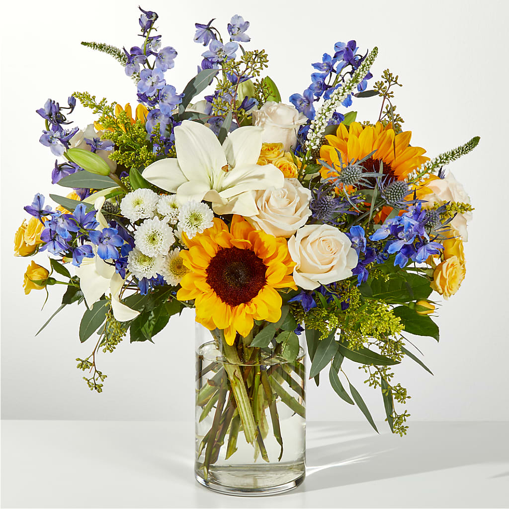 Wonderfully Sunny Bouquet – MELINDA MCCOY'S FLOWERS, Long Beach CA