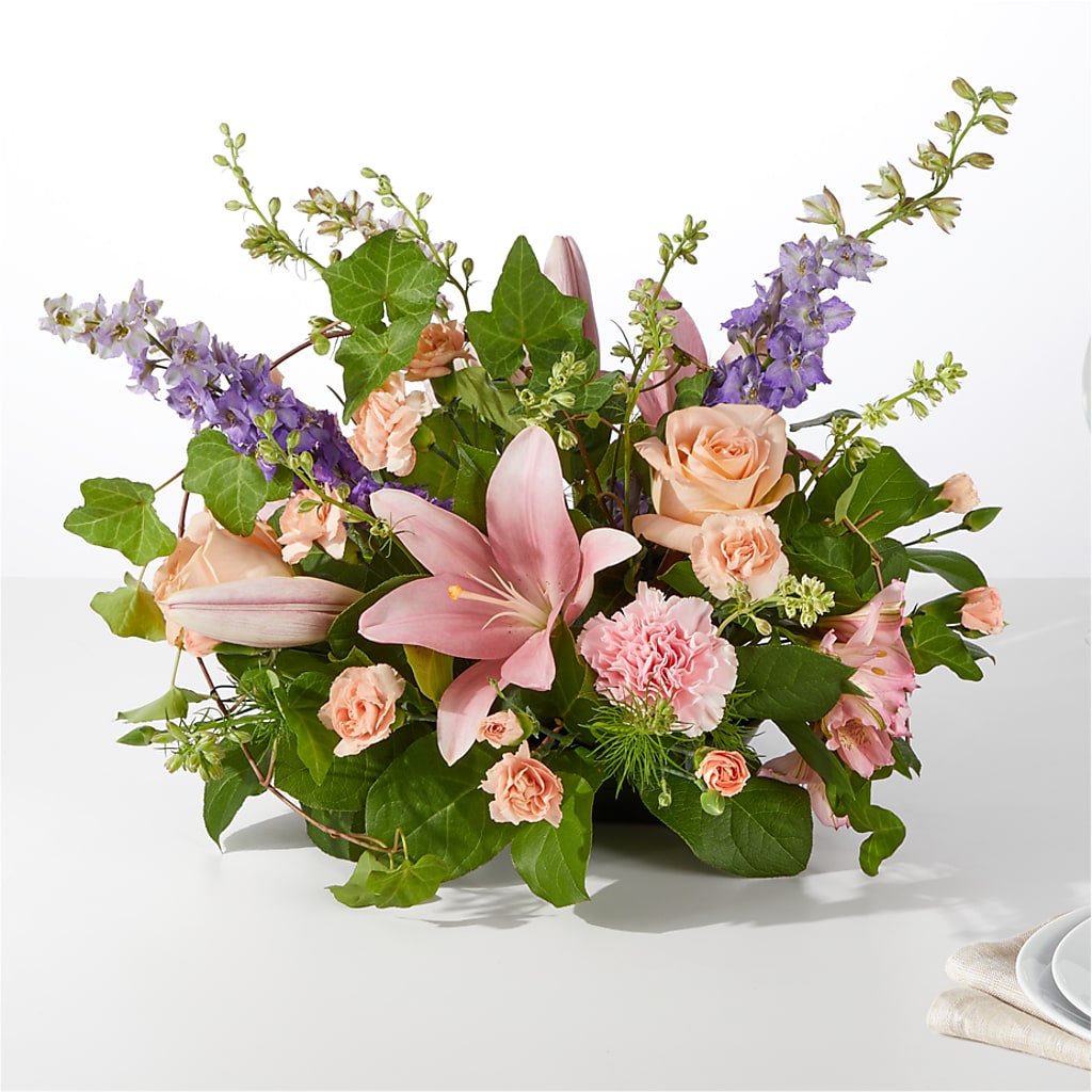 Blossom Time Centerpiece – MELINDA MCCOY'S FLOWERS, Long Beach CA