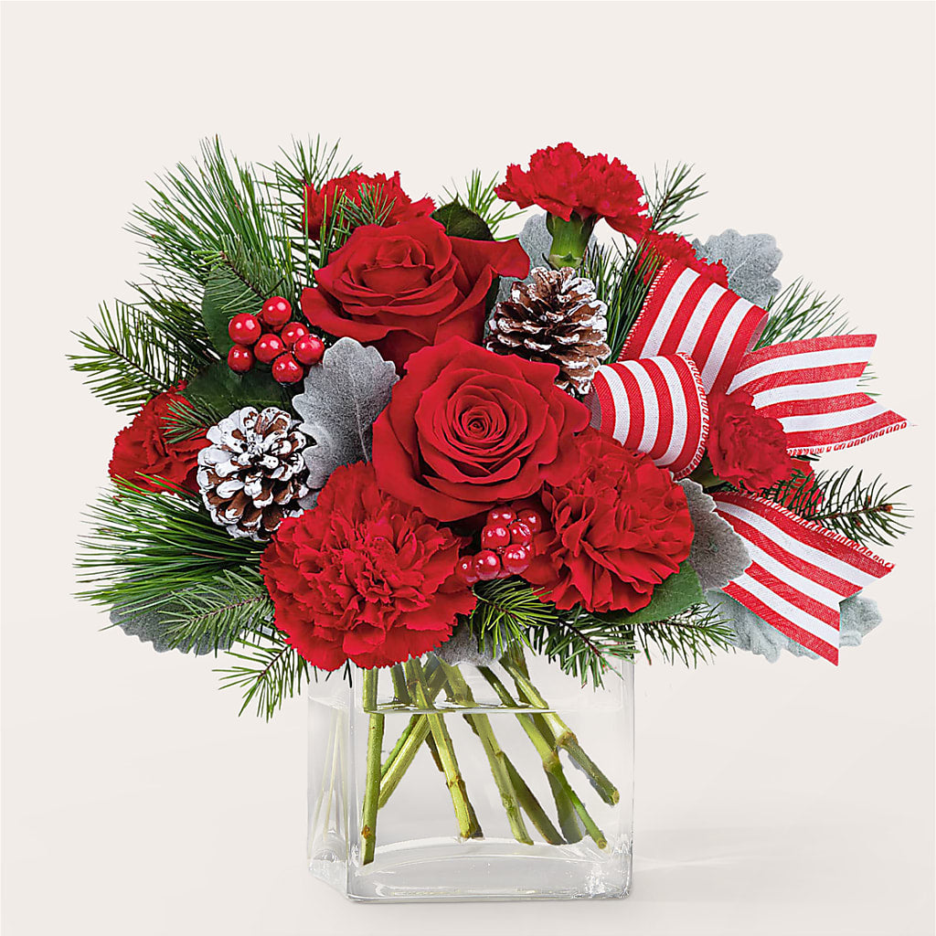 Baking Spirits Bright Bouquet – MELINDA MCCOY'S FLOWERS, Long Beach CA
