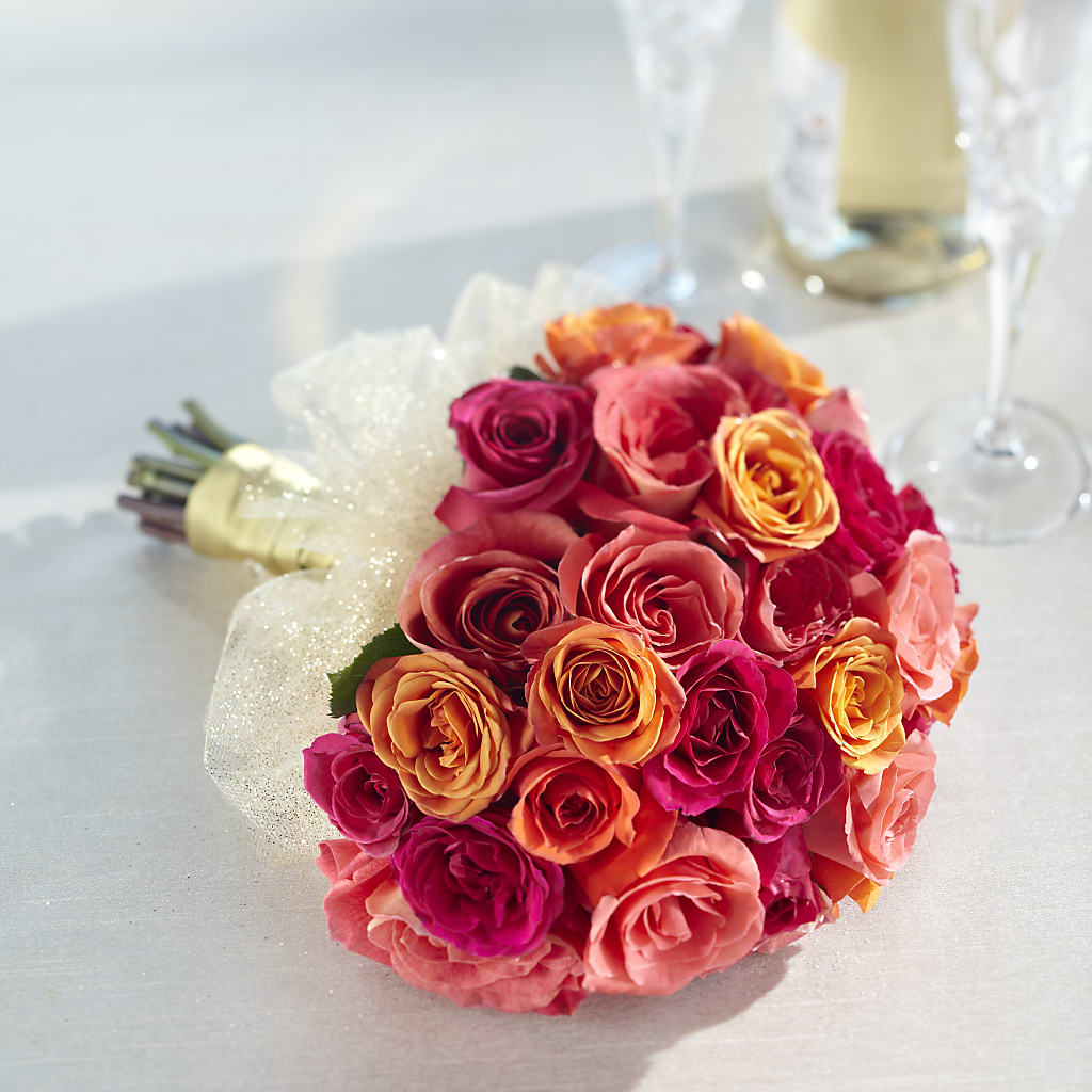 Sweet Roses Bouquet – MELINDA MCCOY'S FLOWERS, Long Beach CA