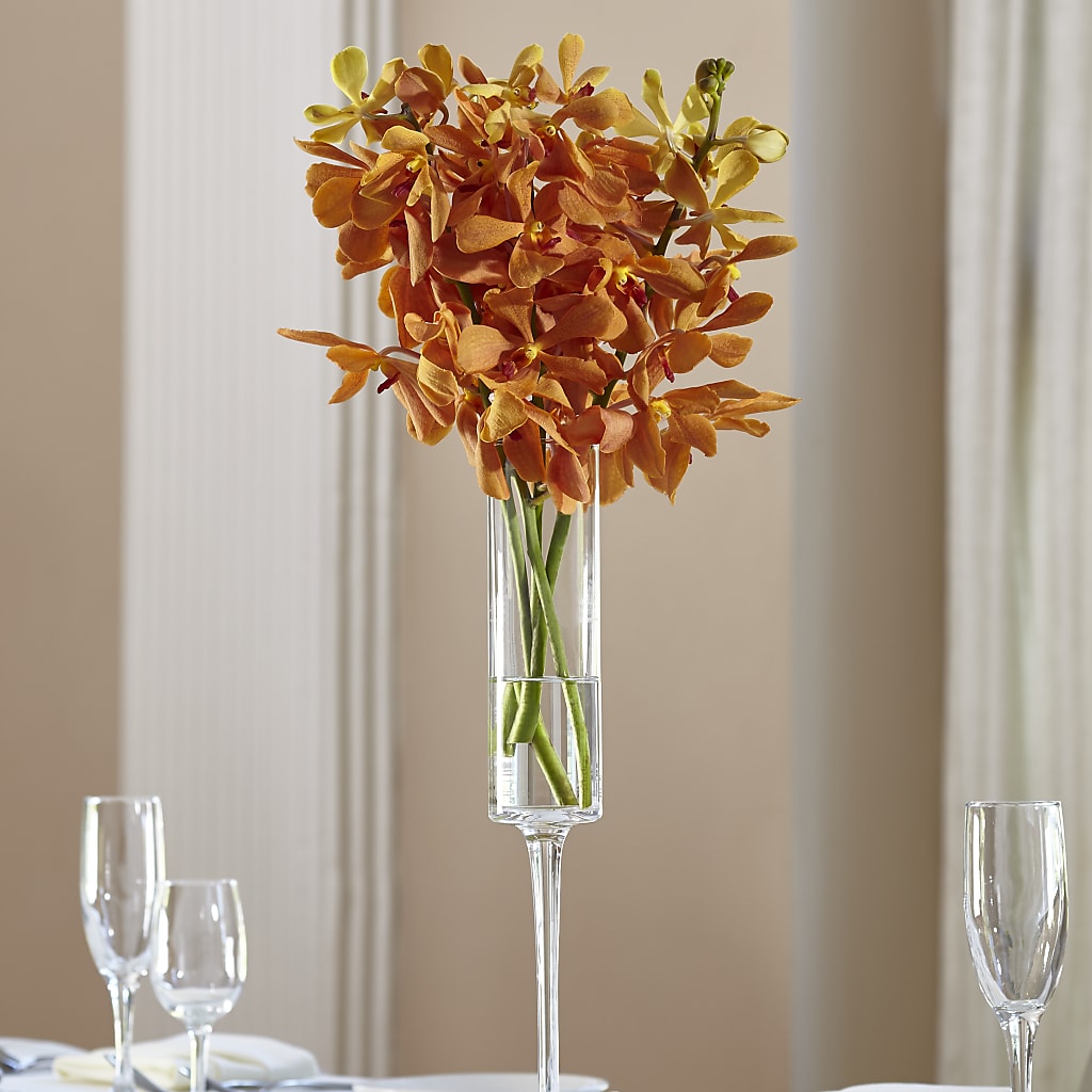 Orange Mokara Bouquet – MELINDA MCCOY'S FLOWERS, Long Beach CA