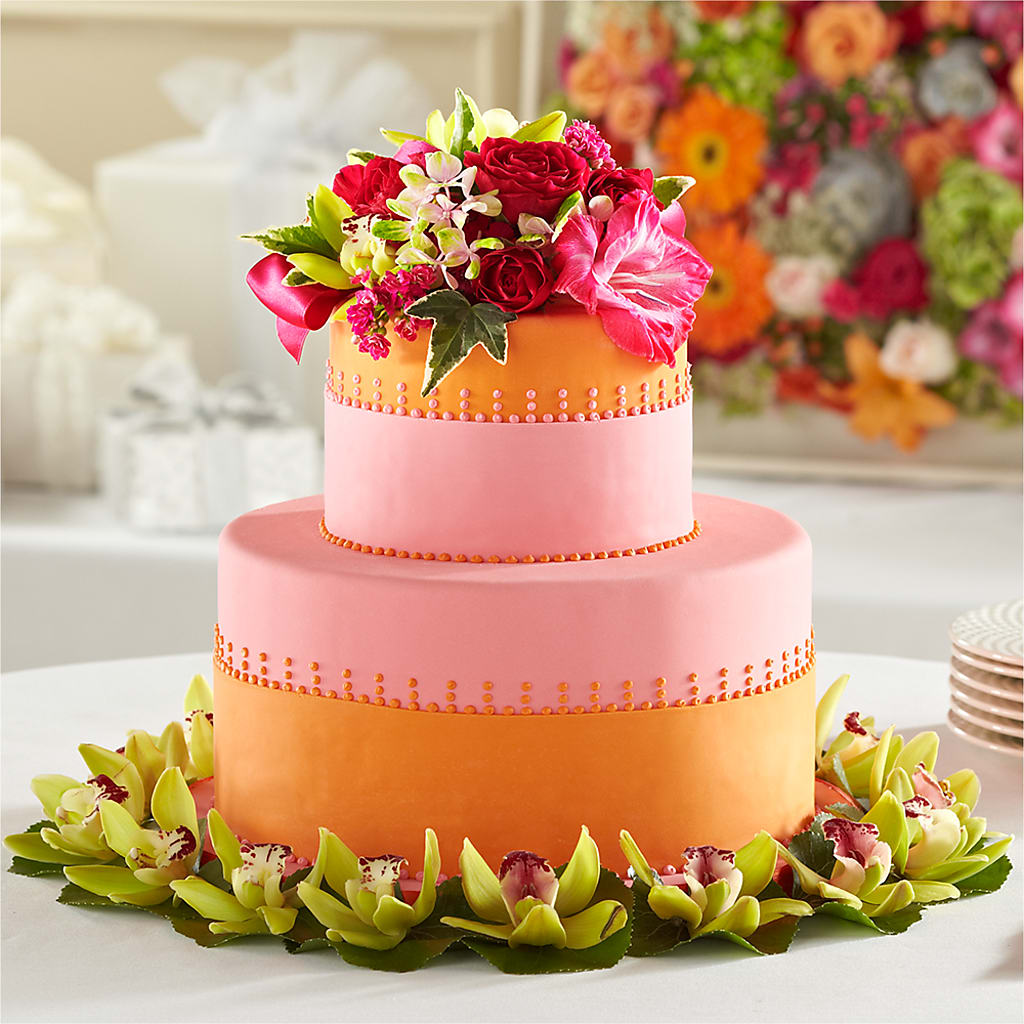 Sweet Citrus Cake Decor – MELINDA MCCOY'S FLOWERS, Long Beach CA