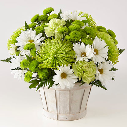 Lucky Charm Basket (Standard) – MELINDA MCCOY'S FLOWERS, Long Beach CA