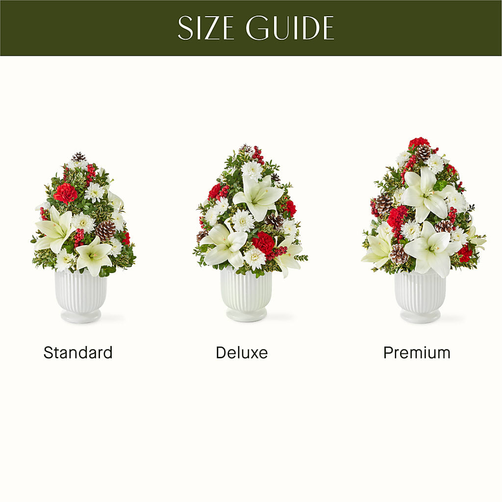 Festive Moments Tree – MELINDA MCCOY'S FLOWERS, Long Beach CA