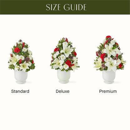 Festive Moments Tree – MELINDA MCCOY'S FLOWERS, Long Beach CA