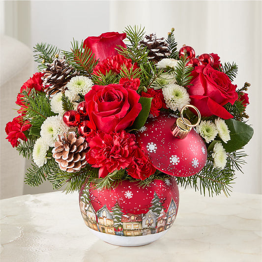 Christmas Carols Ornament – MELINDA MCCOY'S FLOWERS, Long Beach CA