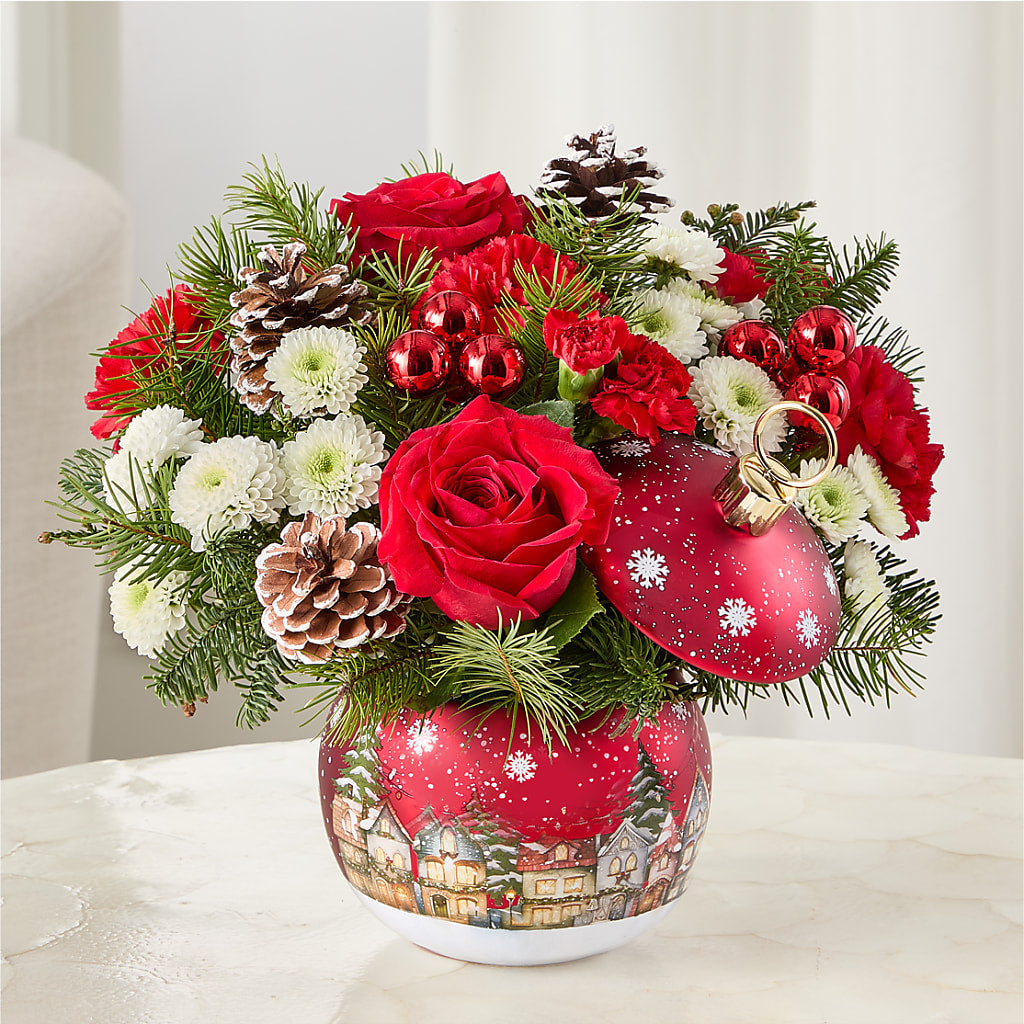 Christmas Carols Ornament – MELINDA MCCOY'S FLOWERS, Long Beach CA