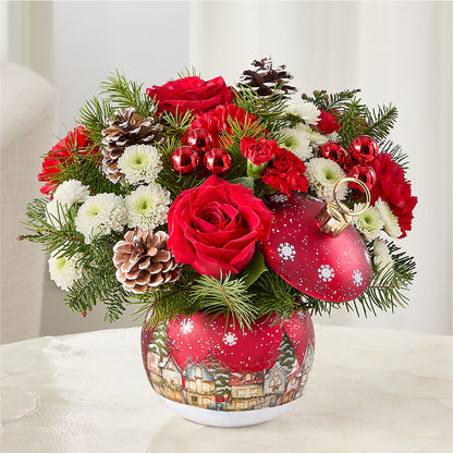 Christmas Carols Ornament – MELINDA MCCOY'S FLOWERS, Long Beach CA