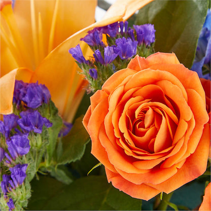 Radiant Citrus Box Bouquet – MELINDA MCCOY'S FLOWERS, Long Beach CA