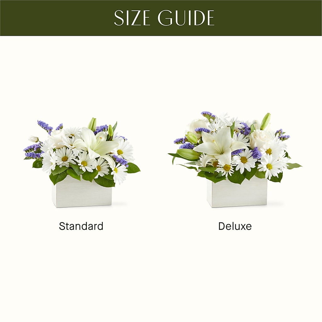 Beyond Blue Box Bouquet – MELINDA MCCOY'S FLOWERS, Long Beach CA