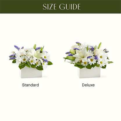 Beyond Blue Box Bouquet – MELINDA MCCOY'S FLOWERS, Long Beach CA