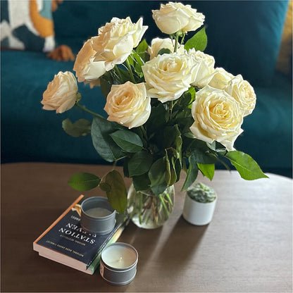 Long Stem Yellow Rose Bouquet – MELINDA MCCOY'S FLOWERS, Long Beach CA