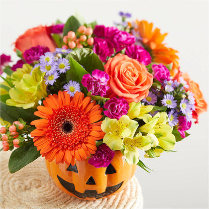 Tricks & Treats Pumpkin – MELINDA MCCOY'S FLOWERS, Long Beach CA